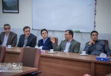 گزارش تصویری | جلسه هیات رئیسه  با اعضای هیات علمی دانشکده شیمی دانشگاه صنعتی شاهرود 